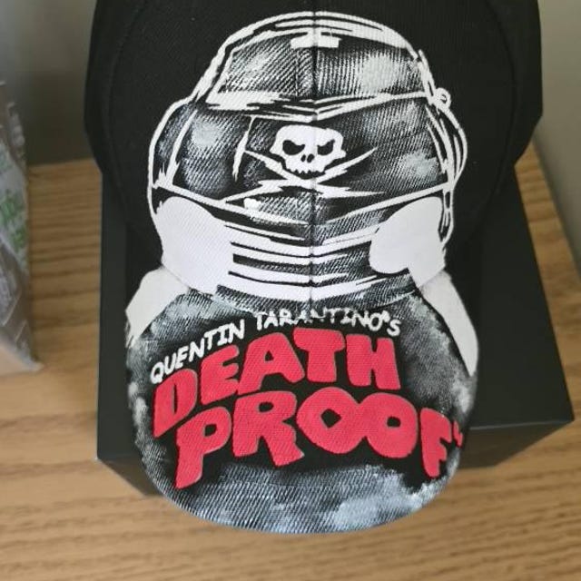 H*様 Death Proof デスプルーフ キャップ タランティーノ 映画 0 クエンティン・タランティーノ デス・プルーフ ベースボールキャップ