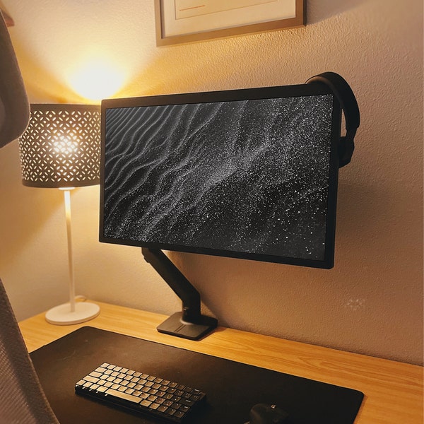 Under Desk Laptop Holder, 2 Sizes Add on Under Table Laptop/keyboard ...