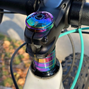 oil slick mountain bike parts