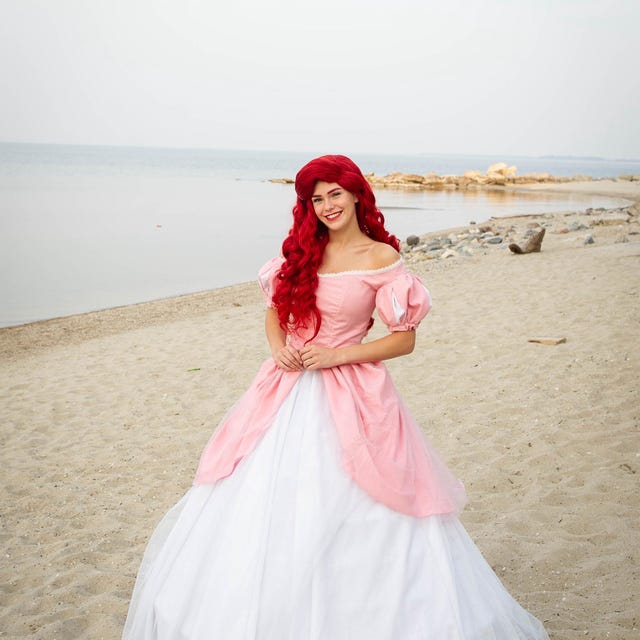 アリエル ピンクドレス アリエルピンクのドレス - Etsy 日本