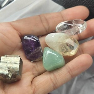 Money Attract Crystals Set, Money Attract, Crystals Set, Citrine