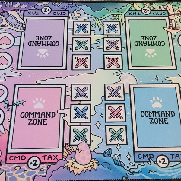 Command Zone Playmat/deskmat - Etsy