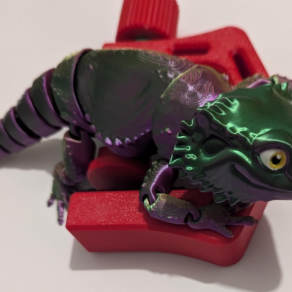 Ball Python Snake Digital .STL File for 3d Printing, Articulated Fidget ...