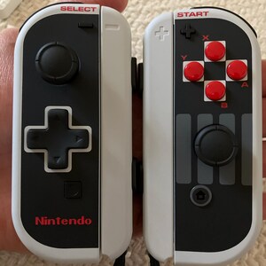 Custom NES Nintendo Themed Nintendo Switch Joy-con Joycon