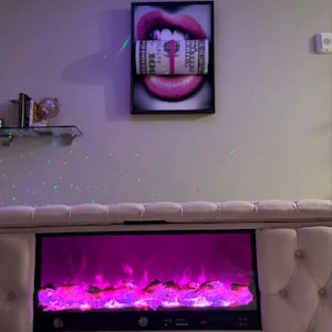 3D Sculpture of Put Your Money Where Your Mouth with PINK & GOLD DRIP Is by Peter Perlegas