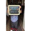 Reusable Back to School Chalkboards, First Day of School Sign, Last Day ...