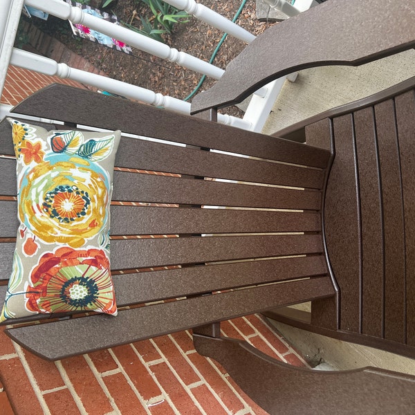 Adirondack Chair Head/neck Pillow (set of 2), Handmade, Outdoor Fabric ...