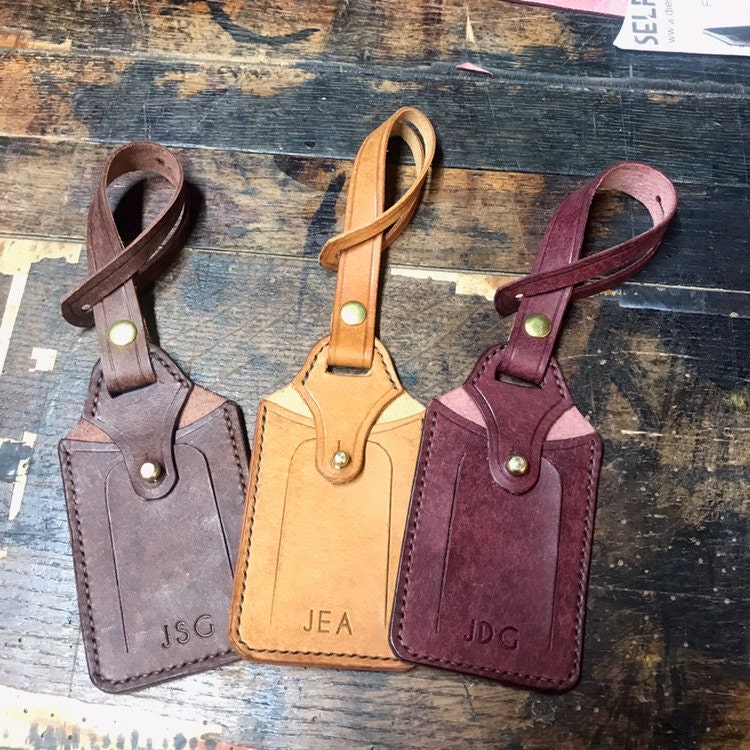 Luggage Tag Pattern Leather DIY Pdf Download luggage-tag-pattern-leather-diy-pdf-download