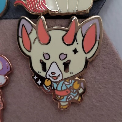 LIMITED ACNH Enamel Pins: Niko, Sasha, Shino - Etsy