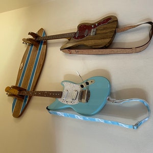 Support mural de guitare Rack en bois pour guitare électrique