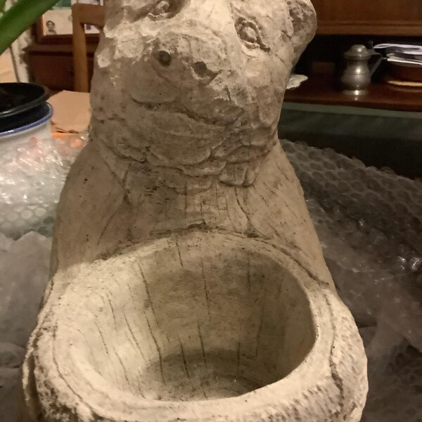 Large Stone Garden Toadstool Mushroom Ornament – 2-Piece Concrete Fairy Decor 6 thumbnail image
