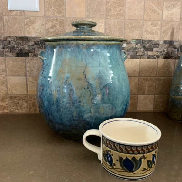 Pottery Compost Pot / Compost Bin / Composting / Pottery Jar /pottery ...