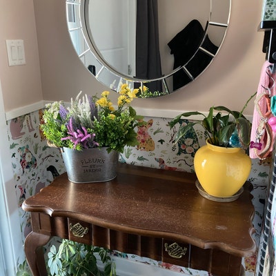 Floral Dogs Wallpaper 8 Patchwork Dogs by Shopcabin Floral Dogs Custom