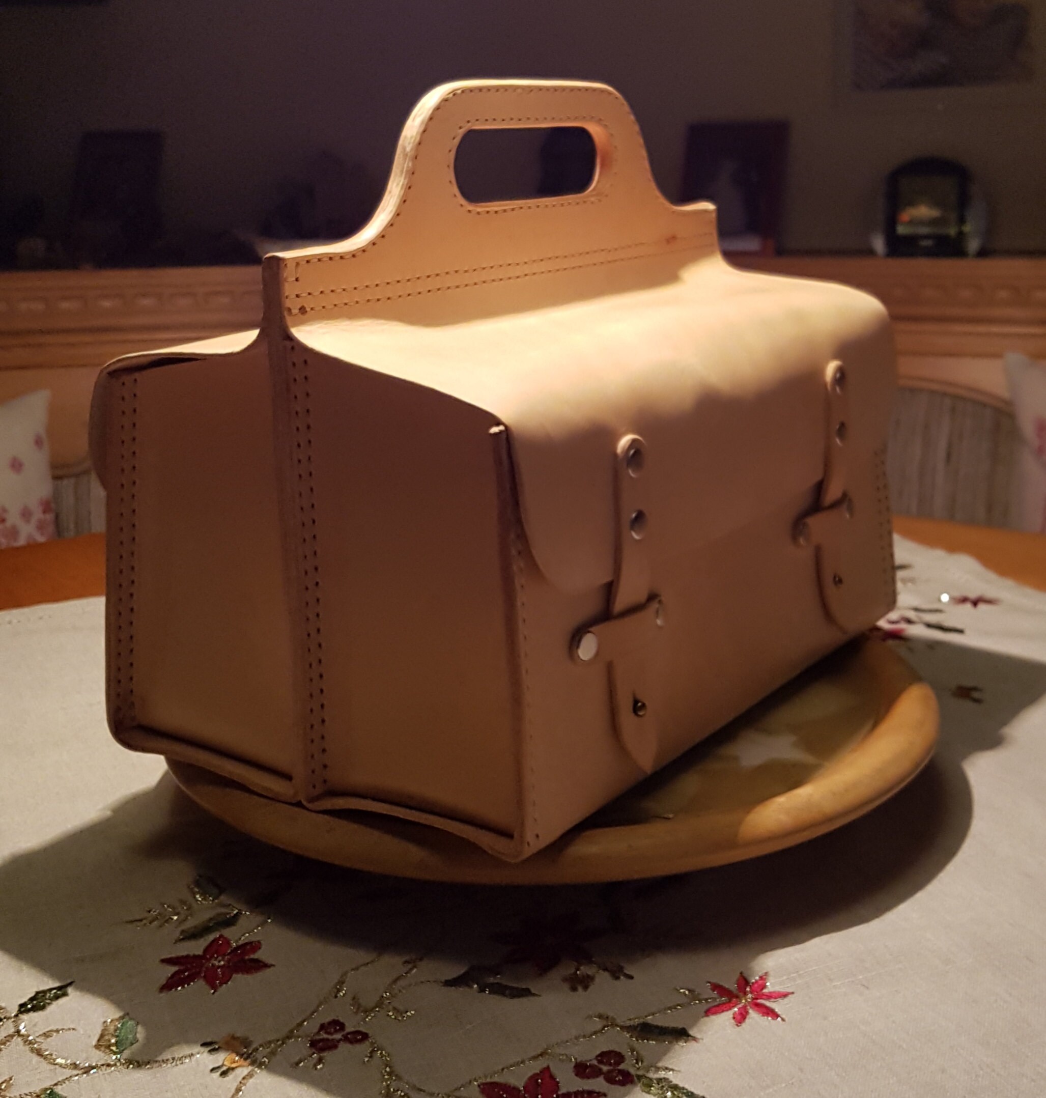 Leather Tool Bag Pattern Pdf Download Leather DIY Tool Bag