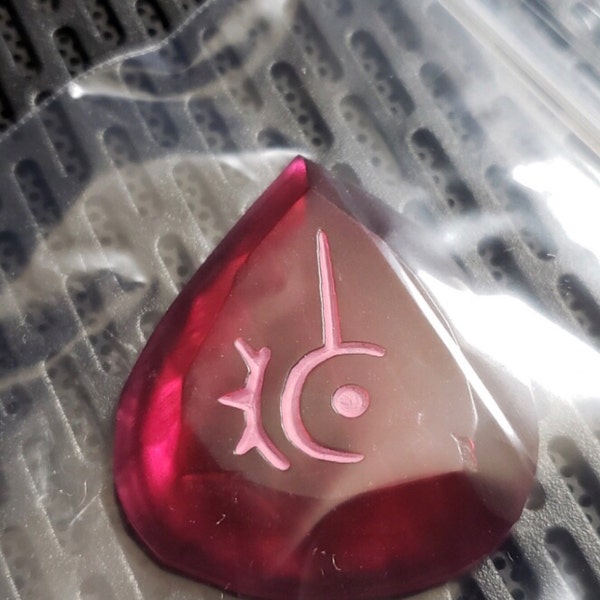 Red Mage FFXIV Hand Painted Soul Crystal/rdm Job Stone Final Fantasy ...