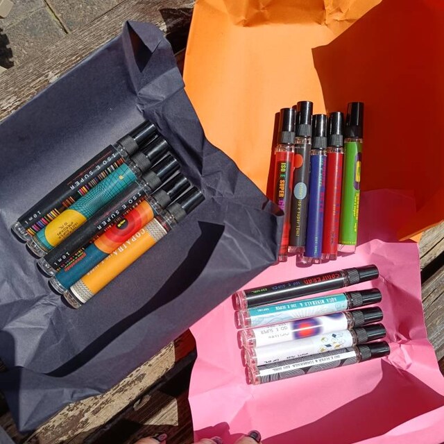 MOLECULE TRAVEL SET Iso E Super Ambroxan Timbersilk Hedione