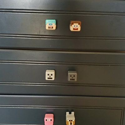Minecraft Zombie Drawer Knob Minecraft Decor Video Game Cabinet Knob ...