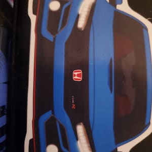 The Fast and the Furious Matte Vinyl Sticker 1994 Toyota Supra Mark IV