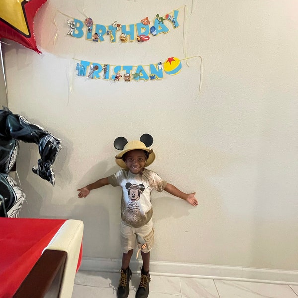 Pixar Birthday Banner/pixar Party/pixar Theme/pixar Decorations/pixar ...