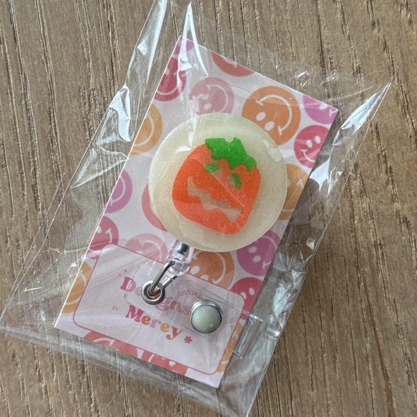 Pastel Pink Bow Badge Reel, Baby Pink Badge Reel, Nurse Badge Reel ...