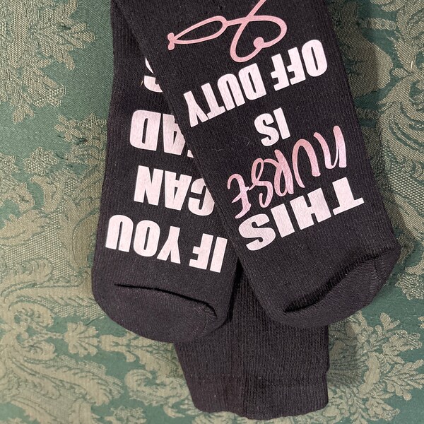 Custom Socks, If You Can Read This Custom Socks, Funny Socks, Funny ...