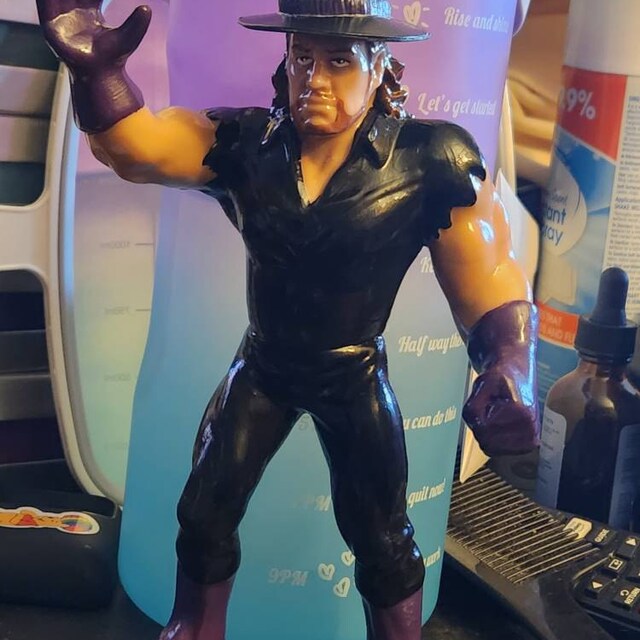 The Undertaker WWF LJN Inspired XOX Custom Rubber Type Full