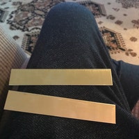22 Gauge Brass Sheet Stock – Mill Finish, 0.025” Thick, Metalworking Strip