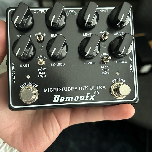Demonfx Microtubes D7K Ultra V2 Bass Preamp Pedal - Etsy
