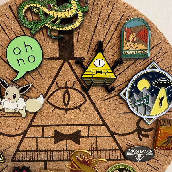 Bill Cipher Soft Enamel Pin - Etsy