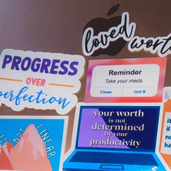 PICK YOUR OWN Stickers | Mental Health Sticker Pack | Custom Sticker ...
