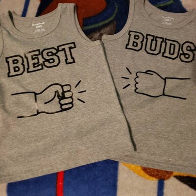 SVG Best Buds Fist Bump Mens Tshirt Svg Fist Bump Svg Friends Svg ...