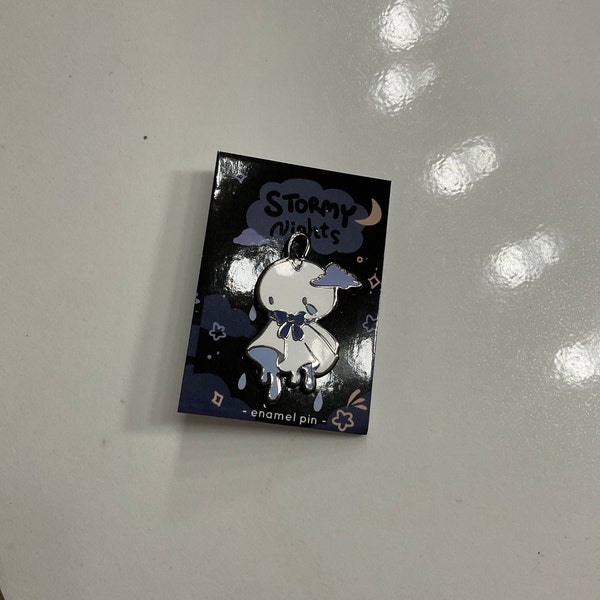Teru Teru Bozu Large Hard Enamel Pin - Etsy