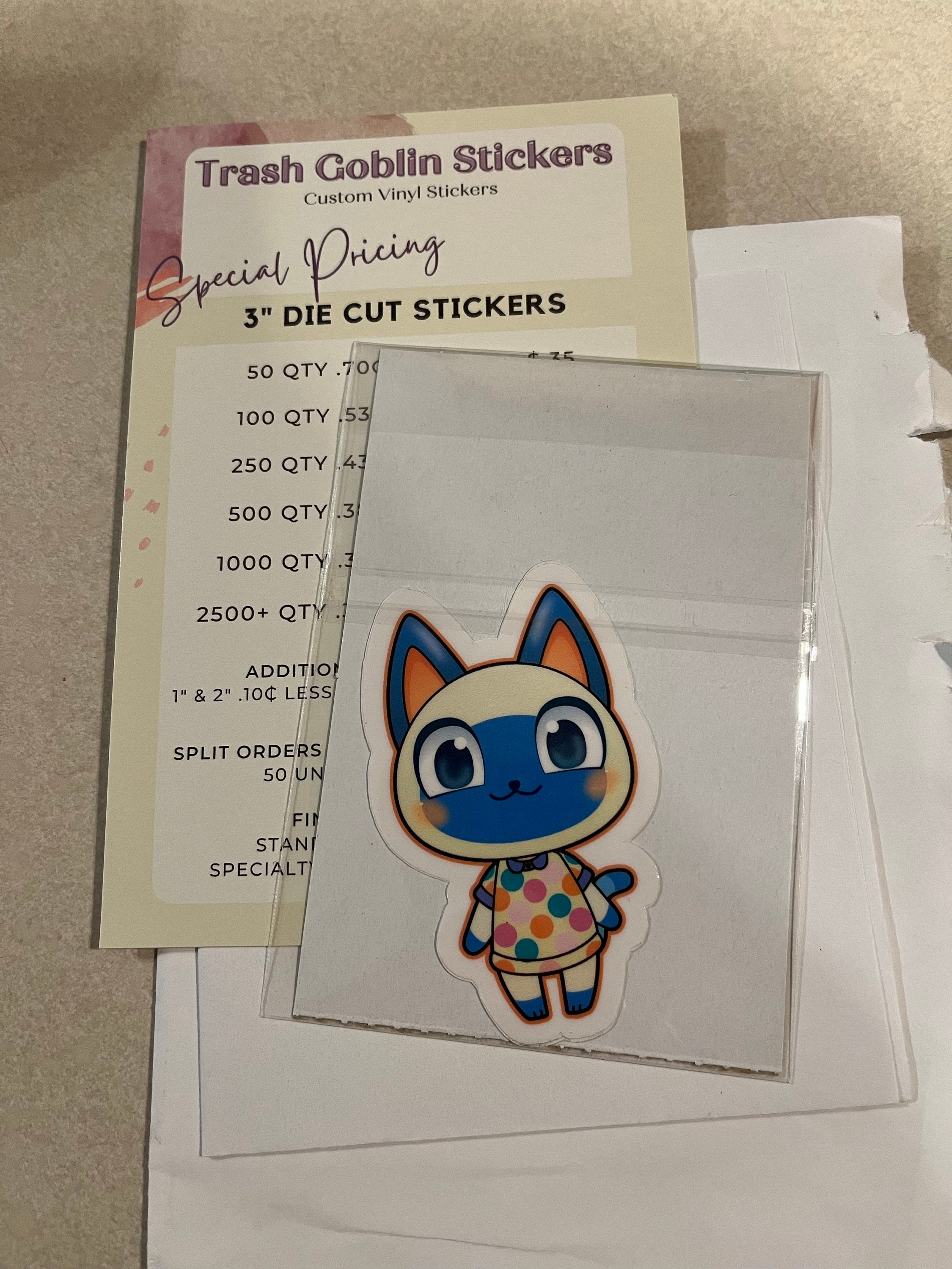 Mitzi Animal Crossing Vinyl Sticker / New Horizons / ACNH / Waterproof Mitzi Animal Crossing Vinyl Sticker / New Horizons / ACNH / Waterproof