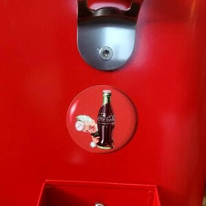 Coca-Cola Red Circle Bottle Vinyl Sticker, Officially Licensed