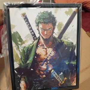 One Piece Zoro Matte Canvas, 0.75