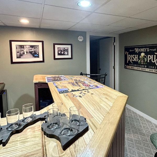 Irish Pub Sign | Man Cave Wall Art Gift | Personalized Irish Pub Sign ...