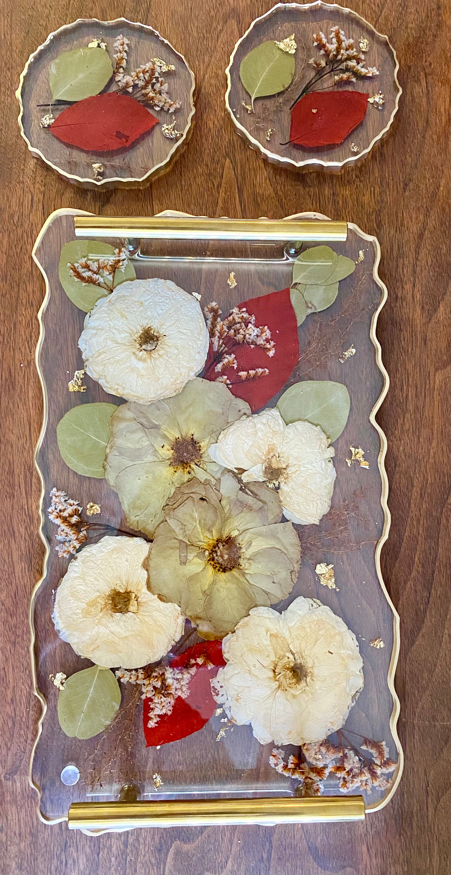 Preserved flowers from Chelsea's etsy review