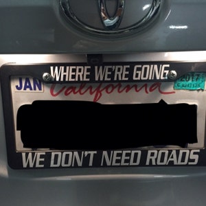 Harry Potter License Plate Frame I Solemnly Swear That I Am | Etsy
