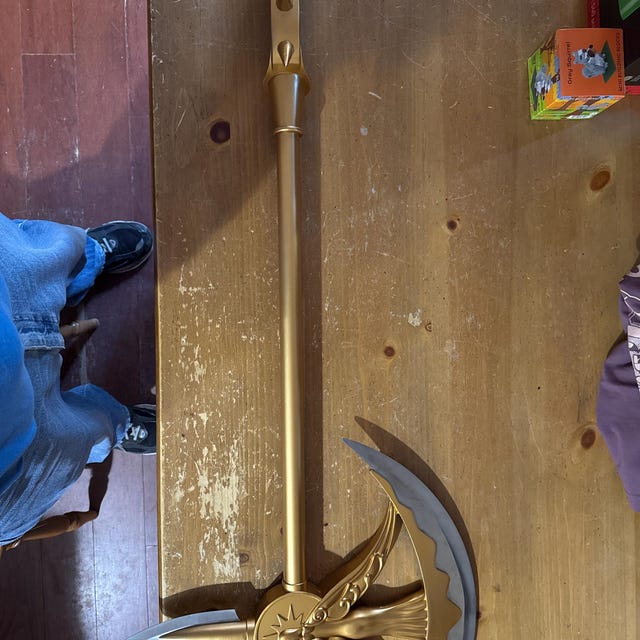 47.2” Seven Deadly Sins -divine Axe Rhitta, Full Metal Axe Cosplay