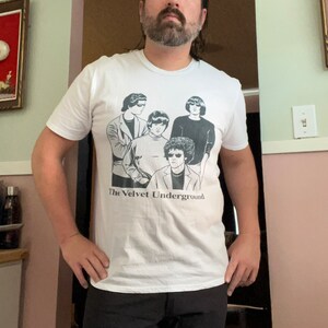 ベルベットアンダーグラウンド　ルーリード　ビンテージTシャツ LOU REED ヴィンテージスタイル Tシャツ - ベルベット・アンダー