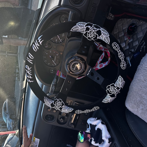 SPDZ1 “The Ninja” (Black) Steering Wheel – Deep Dish