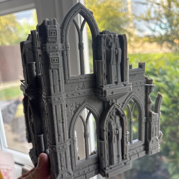 Tabletop Terrain Bundle Gothic Sci-fi Ruins RPG & Wargame Scenery ...