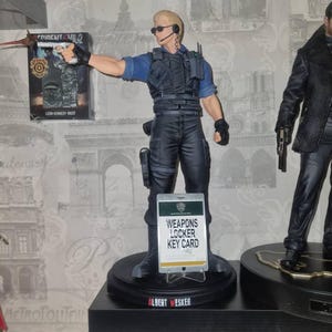 【希少品】アルバート・ウェスカー S.T.A.R.S. バージョン フィギュア 希少！完品】ホットトイズ ウェスカー S.T.A.R.S.版 バイオ