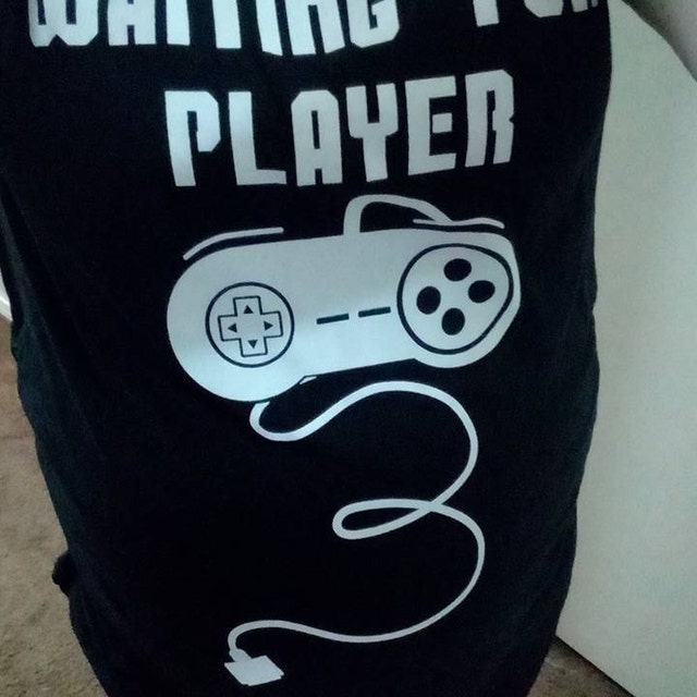 Gaming Maternity Shirt, Nerdy Pregnancy Shirt, Funny Maternity Shirt, Funny  Pregnant Shirt, Baby Announcement Shirt, Waiting for Player 