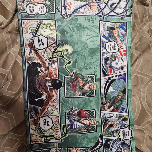 ワンピースTCGカードゲーム ロロノア・ゾロ プレイマット - Etsy 日本