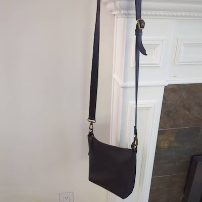 Leather Crossbody Bag, Now You Can Add a Short Strap to Your Crossbody ...