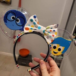 Core Memory Disney Ears Inside Out Minnie Ears Clearly Magic Clear Ears ...