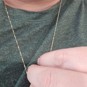 1.1mm Solid Adjustable Box Chain Necklace REAL 14K Yellow Gold Up To 22