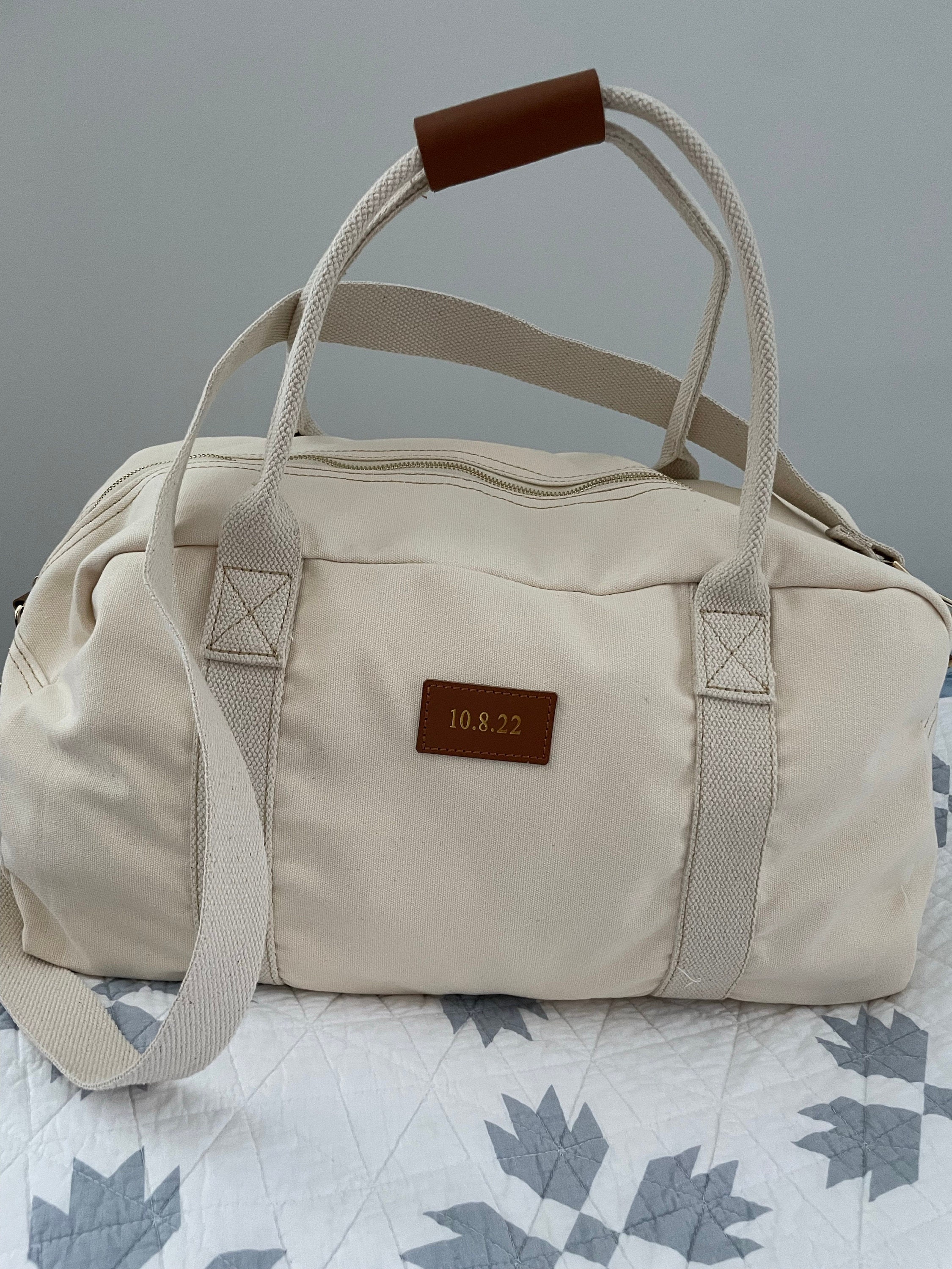 Personalized Duffle Bag | Bridal Shower Gifts | Monogrammed Travel Bags | Honeymoon Bag | Bridesmaid Proposal | Bachelorette Party