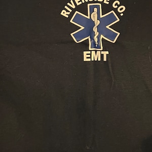 Personalized off Duty/on Duty EMS EMT Paramedic American Flag - Etsy
